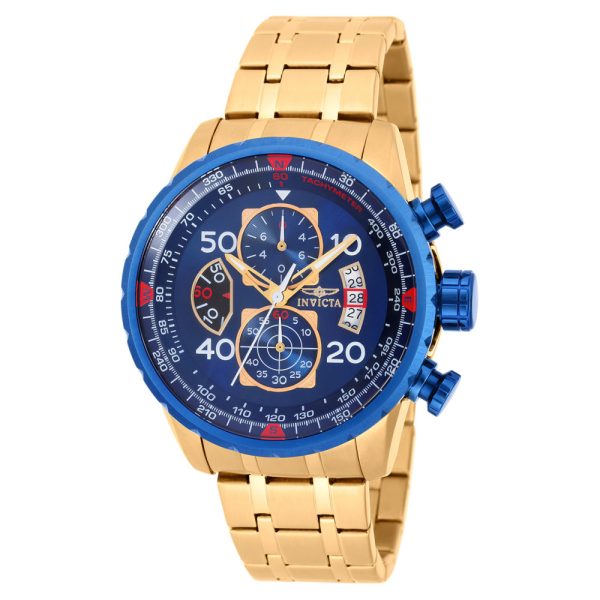 ectq37191_vni_0-1 jpg - Relógio Masculino Aviator, Invicta 19173, Dourado e Azul