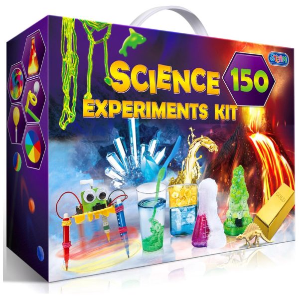 ectq3jrymm5c0b_0 jpg - Kit de experimentos STEM educativos para crianças de 6 a 14 anos 150 projetos científicos divertidos e desafiadores UNGLINGA.