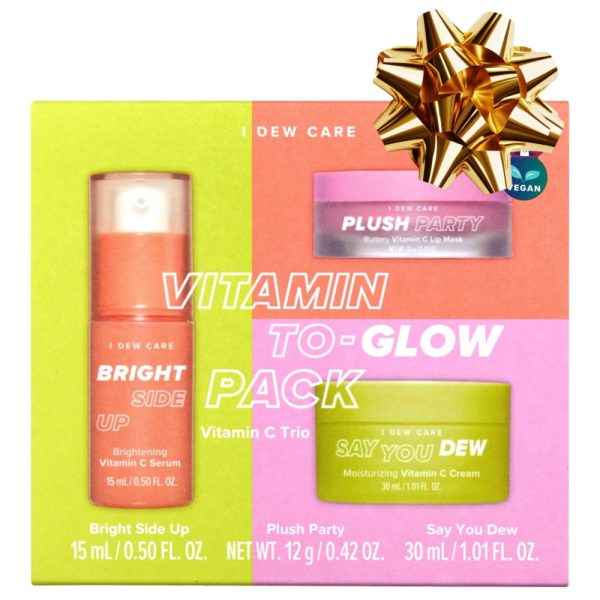 ectq3rb6slw80b_0-1 jpg - Kit Skin a C Hidratante, Serum, Clareador com Niacinamida a E Pantenol, I DEW CARE 01 Brightening Vitamin To Glow New, Rosa