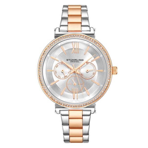 ectq3_8093_0-1 jpg - Relógio Feminino Stuhrling Almasi 3908 Quartzo 40mm, Prata Clássico