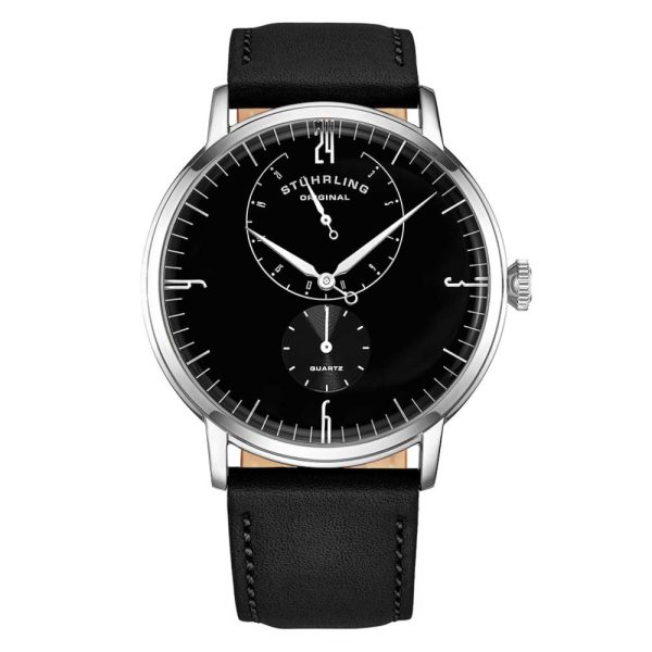 ectq3_9693_0 jpg - Relógio Masculino Stuhrling Cabaletta Quartzo 42mm, Preto