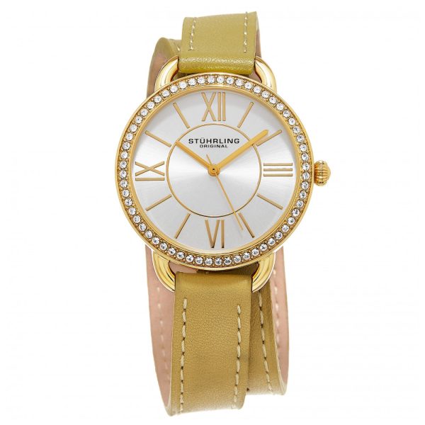 ectq40_785_0 jpg - Relógio Feminino Stuhrling Deauville Sport 587 Quartzo 37mm, Dourado