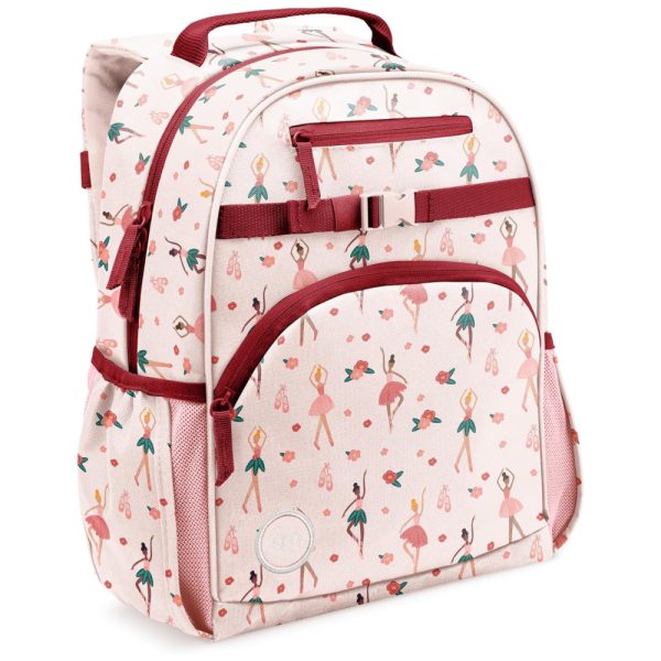 ectq41c1pdz90b_0 jpg - Mochila Escolar Infantil 38cm Simple Modern Bailarina para Crianças, Rosa