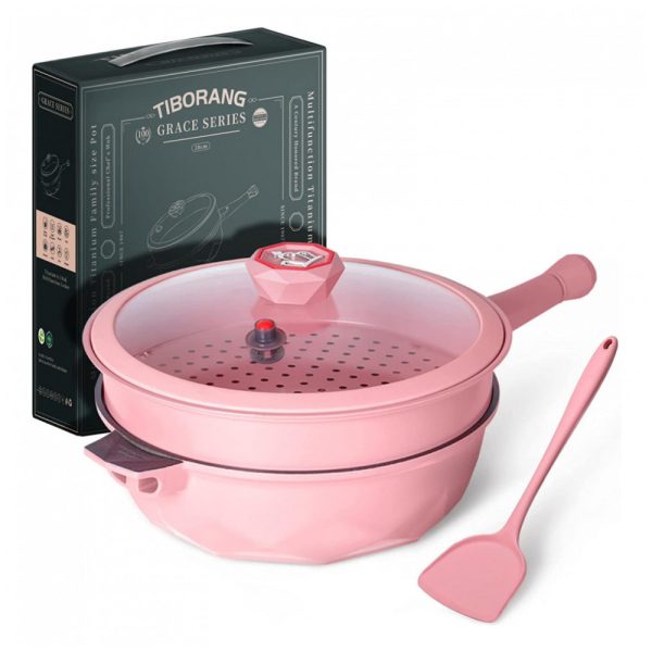 ectq41f1l7y80b_0-1 jpg - Panela Frigideira 5L Antiaderente 7 em 1 com 7 Camadas de Revestimento e Indicador de Calor, TIBORANG, Rosa