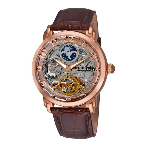 ectq41k5433_lx561_0 jpg - Relógio Winchester Revolution 165XL Automático 47mm com Mostrador Rosa e Pulseira de Couro Marrom, Stuhrling