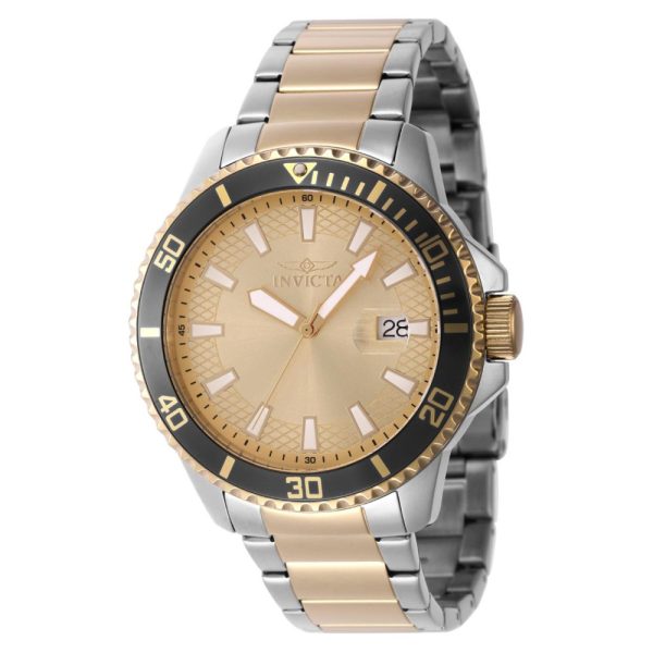 ectq44164_vni_0 jpg - PRO MEN SLISTRA 45mm. Ouro. Aço 46144