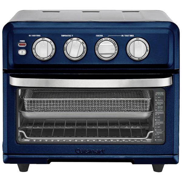 ectq46s2nkhc0b_0-1 jpg - Forno Elétrico de Bancada 2 em 1 com Função de Assar e Grelhar, Aço Inox, 110V Cuisinart TOA 70NV, Azul