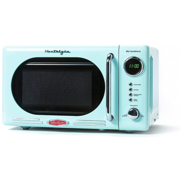 ectq4bqqx3s90b_0 jpg - Micro ondas Retro de Bancada 19 Litros Multifuncional, 700W, Agua, 110v, NOSTALGIA NRMO7AQ, Verde