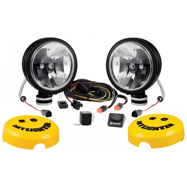 ectq4o7jbe510b_0 jpg - Sistema de Condução Diurna Farol LED G6 20W para Carros Off Road, KC HiLiTES, 2 Unidades