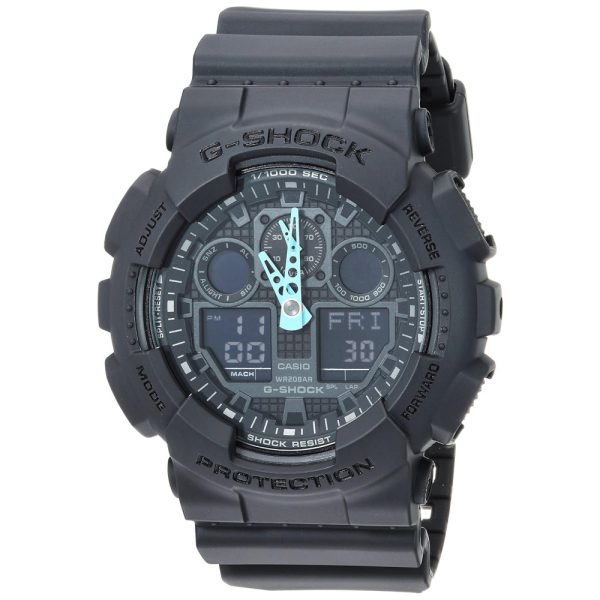 ectq4ydzhbg00b_0 jpg - Relógio Masculino Relógio G Shock, CASIO GA 100C 8ACR, Azul