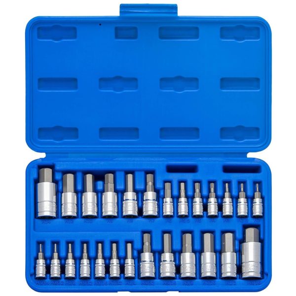 ectq5ft9qj570b_0 jpg - Ferramenta Automotiva Soquetes À Prova de Adulteração 26 peças 2 a 14MM, NEIKO 01144A, Azul