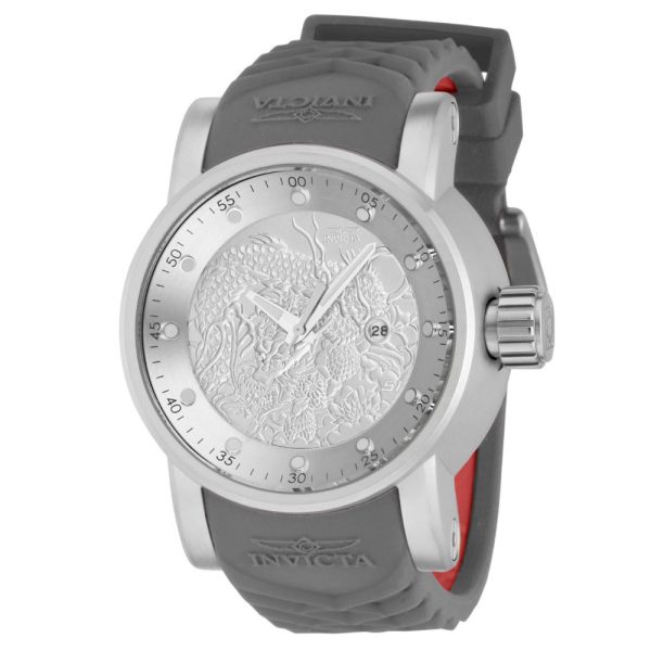 ectq60414_gz_vni_0 jpg - Relógio Invicta S1 Rally Masculino 48mm, Vermelho e Cinza ZG 41406 Resistente à Água até 100m