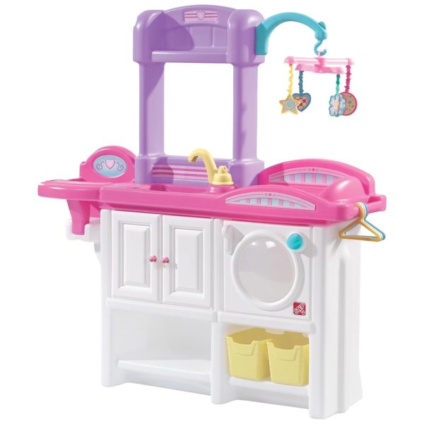 ectq64cfwym00b_0 jpg - Berçário de Bonecas Inclui Acessórios de Brinquedo, Para Crianças de 2 a 6 Anos, Step2, Rosa