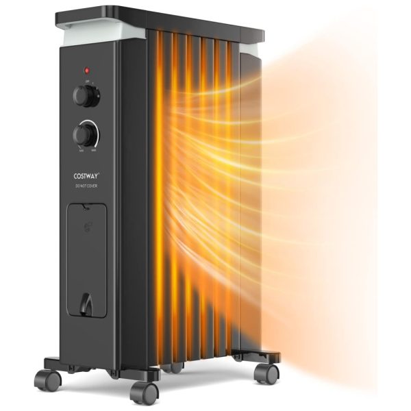 ectq6lbrrrdb0b_0 jpg - Aquecedor Elétrico a Óleo com 3 Modos, Caixa de Umidificação e Economia de Energia, 1500W 110V, COSTWAY, Preto