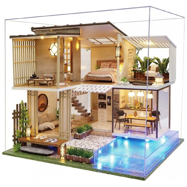 ectq6n9wk4l90b_0 jpg - Casa em Miniatura Realista com Móveis de Madeira para Adultos e Adolescentes, Escala 124, SPILAY