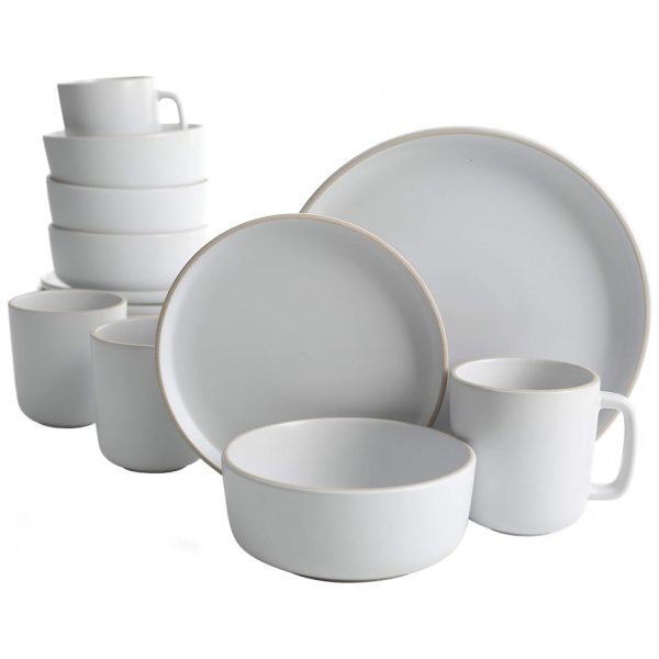 ectq6yfg7g5c0b_0-1 jpg - Aparelho de Jantar com 16 Peças em Cerâmica Faiança Incluindo Pratos, Xícaras e Bowls, Gibson Home Zuma, Branco Fosco