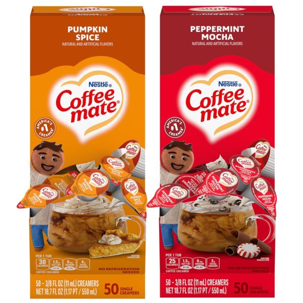 ectq75l7jd670b_0 jpg - Creme Líquido para Café Sabores Mocha Hortelã e Abóbora, 50 Unidades de Cada, Nestlé Matte Coffe