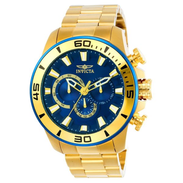 ectq78522_vni_0 jpg - Relógio Masculino Pro Diver, Invicta 22587, Dourado e Azul