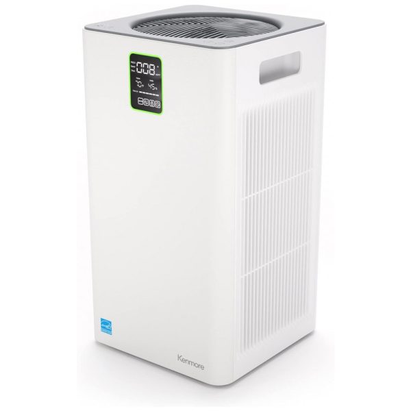 ectq7fj8tg2c0b_0 jpg - Purificador de Ar para Espaços até 139m2 com Filtro H13 True HEPA, Sistema de Filtragem HEPA SilentClean de 3 Estágios de 24db e 5 Velocidades, Kenmore PM3020, Branco