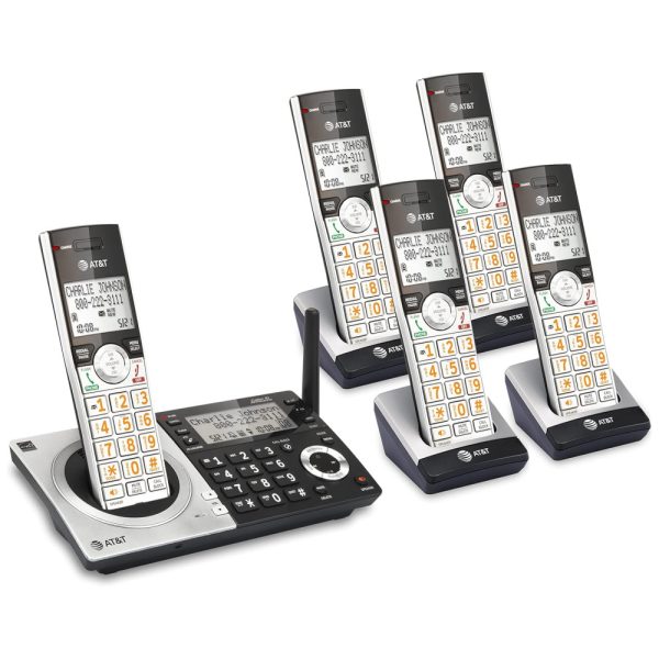 ectq7pgx3n990b_0-1 jpg - Telefone sem Fio com Secretária Eletrônica e Bloqueio de Chamada, 5 Unidades, ATT CL83507, Prateado