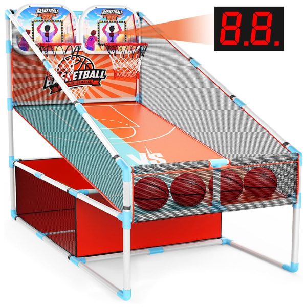 ectq7zfzgm5d0b_0 jpg - Jogo de Basquete Arcade Infantil para 2 Jogadores com 4 Bolas, Placar Eletrônico e Luz LED Dinâmica para Crianças de 3 a 12 Anos, Lyoyo, Azul e Laranja