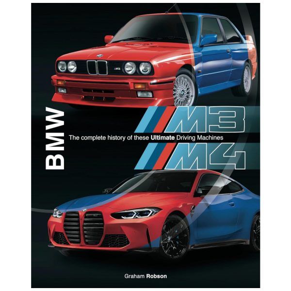 ectq8975117871_0 jpg - BMW M3 M4 A história completa dessas máquinas de condução definitivas, Capa Dura em Inglês, 256 Paginas, Preto