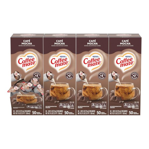 ectq8cbgtv300b_0 jpg - Creme para Café Sabor Mocha sem Lactose, 4 Caixas de Unidades, Nestlé Coffe Mate