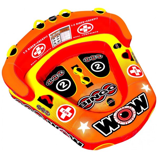 ectq8grwrsh00b_0 jpg - Boia Rebocável Inflável Para 2 Pessoas, Resistente, WOW SPORTS, Vermelho