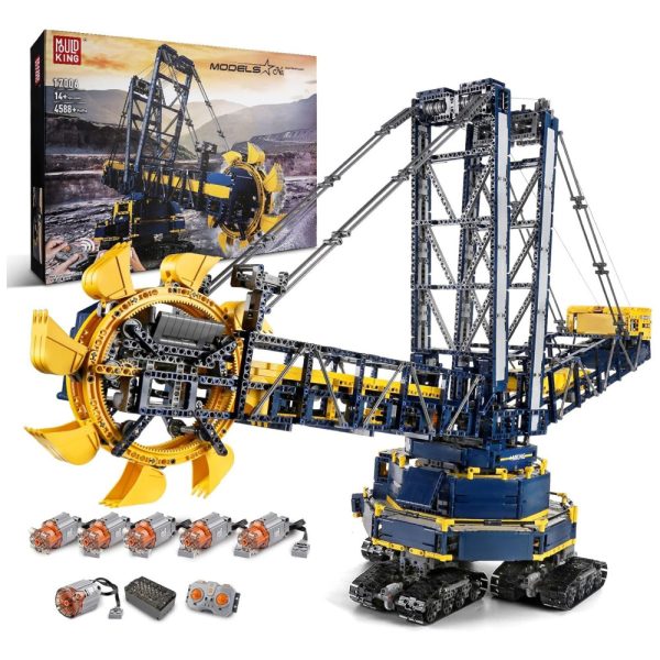 ectq8qlrj9m90b_0 jpg - Kit de Construção Escavadeira de Roda de Balde com 4588 Peças e Controle Remoto para Crianças e Adultos, Mould King, Azul e Amarelo