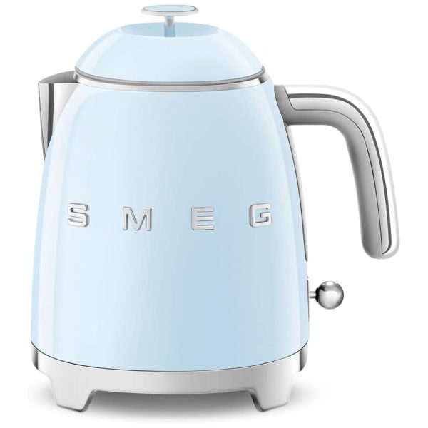 ectq8rbpy3d90b_0 jpg - 50s Mini Chaleira Elétrica 800 mL Aço Inoxidável 1400W, Pastel, 220v, SMEG KLF05, Azul