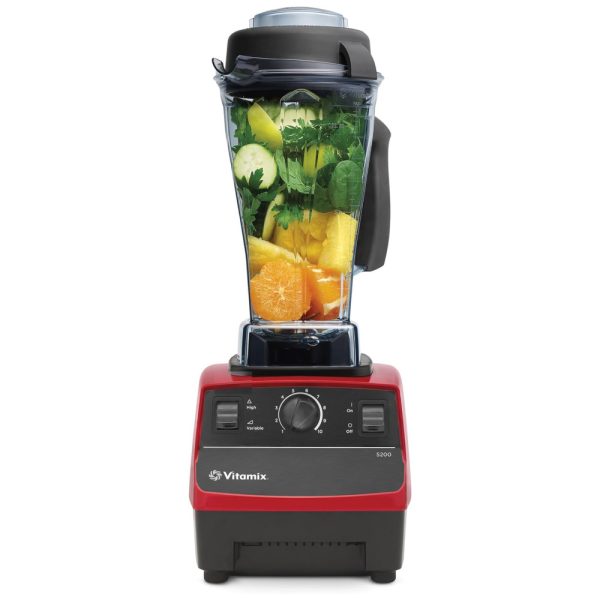 ectq8y8a0yb00b_0-2 jpg - Liquidificador Profissional 1,8 Litros, Recipiente Autolimpante, 110V 1200W, VITAMIX 5200, Vermelho