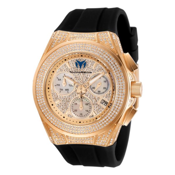 ectq901811_mt_vni_0-1 jpg - Relógio Feminino TechnoMarine Cruise Diva Pave com Mostrador Pave em Madrepérola, Invicta TM118109, Preto