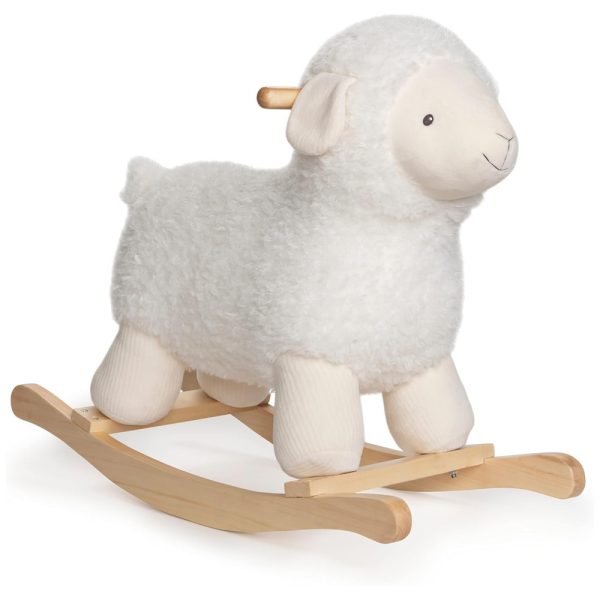 ectq92bnmf380b_0 jpg - Pelúcia Cordeiro para Crianças Maiores de 1 Ano, GUND 6056021, Branco