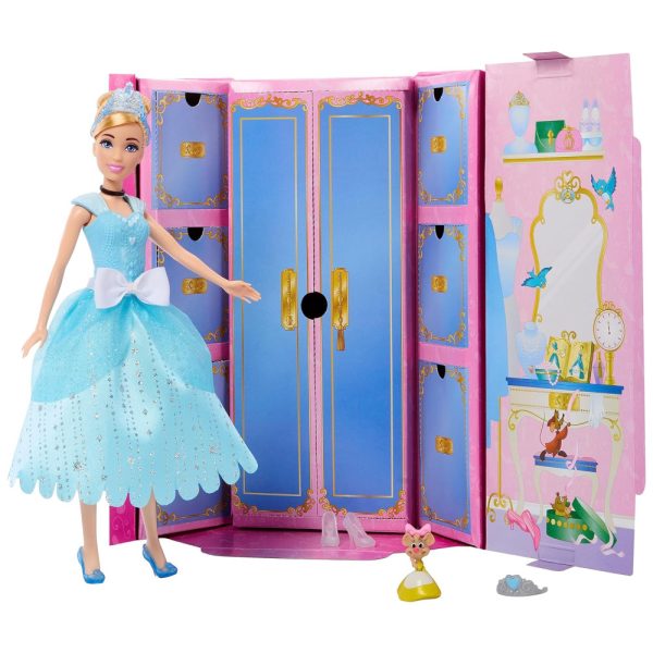 ectq9lgdtjlb0b_0 jpg - Boneca Cinderela Fashion com 12 Modas e Acessórios Surpresa Brinquedo das Princesas Disney, Mattel.