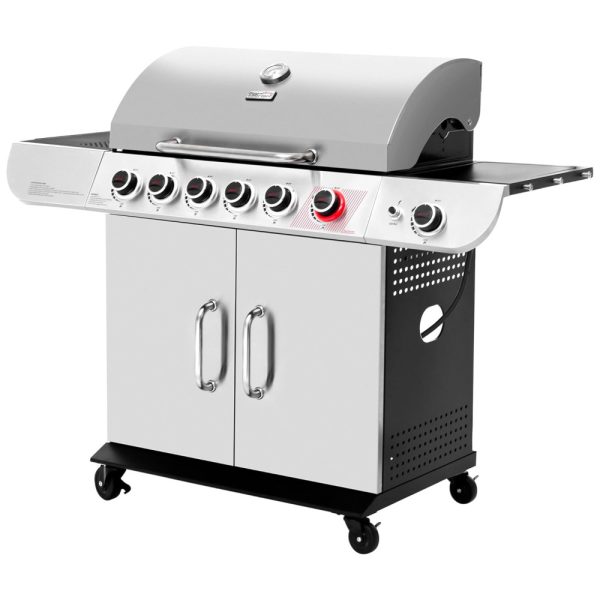 ectq9zv4k7z80b_0-1 jpg - Churrasqueira a Gás 71.000 BTU com 5 Queimadores, 2 Portas e 1 Queimador Lateral em Aço Inoxidável, ROYAL GOURMET US SG6002R, Branco