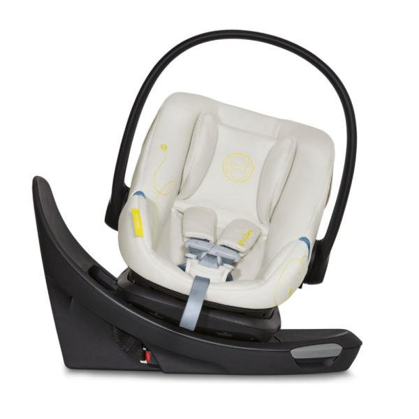 ectqbbb9728c0b_0 jpg - Cadeira de Bebê para Carro com Base Giratória de 180 , Barra Anti Rebote e Apoio de Cabeça Ajustável em 11 Posições, Cybex Aton G Swivel, Bege Concha