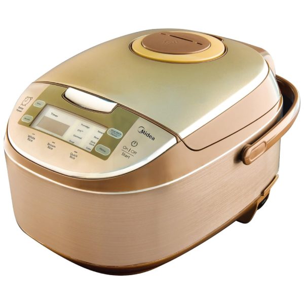 ectqbgbhqp980b_0 jpg - Panela de Arroz Elétrica 3L Multifuncional com Desligamento Automático, 620W, 110v, MIDEA MB FS3017, Dourado