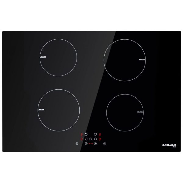 ectqbvkvngw70b_0 jpg - 36 Inch Induction Cooktop, GASLAND Chef IH90BF Built in Electric Cooktop with 5 Burners, 240V Induction Stovetop, 9 Power Levels, Sensor Touch Control, Child Safety Lock, 1 99 Minutes Timer