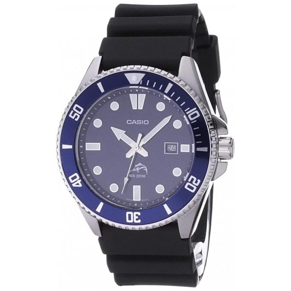 ectqc4rfmv380b_0 jpg - Relógio Masculino Diver Analógio de Quartzo em Aço Inoxidável, Modelo, CASIO MDV106B 2AV, Preto