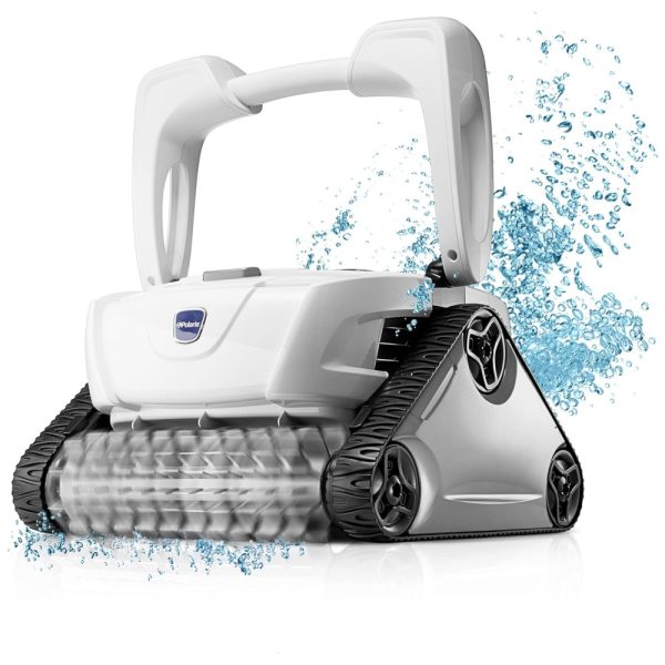 ectqc57h7sd10b_0-1 jpg - Robô Aspirador de Piscina com Cabo, Função Escalar Parede e Sucção Forte para Piscinas de 12 Metros, 110V, Polaris P825, Branco