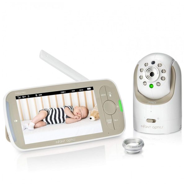 ectqc5vg4ff80b_0 jpg - Babá Eletrônica com Monitor 720p de HD, INFANT OPTICS DXR 8PRO, Branco