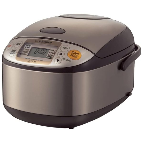 ectqc6gdc4700b_0 jpg - Panela Elétrica de Arroz, 1 L, 610W, marrom, 110v, ZOJIRUSHI NS TSC10, Marrom