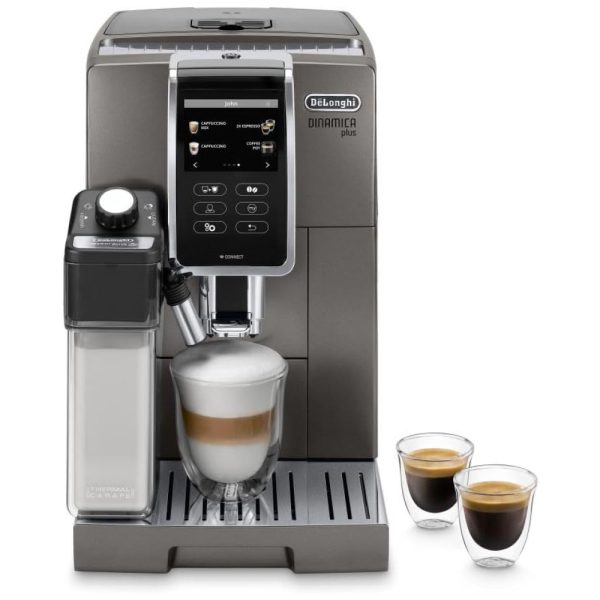 ectqc6ttcgt80b_0 jpg - Cafeteira Elétrica Dinâmica Expresso Automática, 110v, DELONGHI ECAM37095TI, Cinza