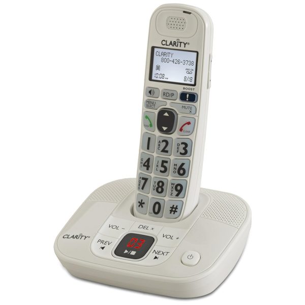 ectqckw7hc500b_0-1 jpg - Telefone sem Fio Expansível até 5 Aparelhos Amplificado com Atendimento Digital, CLARITY D714, Branco