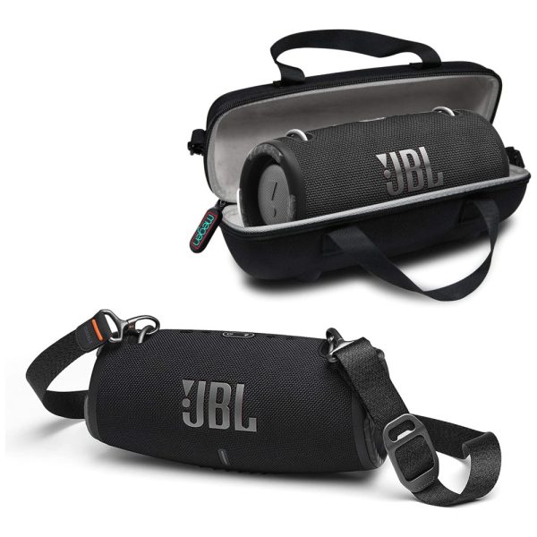 ectqcq92dyk90b_0-2 jpg - Caixa de Som Bluetooth Portatil 3 a Prova d IP67 com 15H de Reprodução e Estojo Rígido Protetor, JBL Xtreme 3 MEGEN CASE, Preto