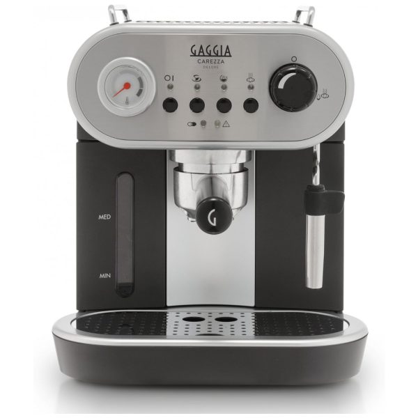 ectqctstm9670b_0 jpg - Máquina de Café Expresso 1,3 Litros Gaggia Carezza De Luxe, 110V 1425W, Prata