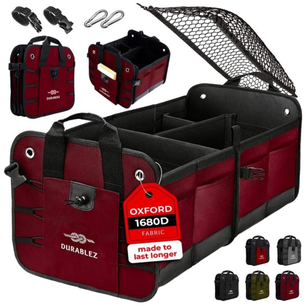 ectqd3x974q70b_0 jpg - Durablez Organizador Veicular com Rede de Cobertura, Gancho em Aço Inoxidável e Forro Antiderrapantes, Vermelho