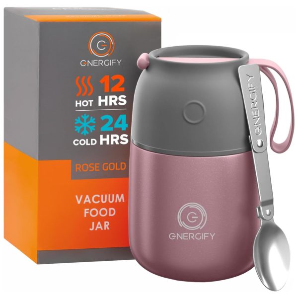 ectqd54pvhn90b_0 jpg - ENERGIFICAR Frasco Térmico Portátil para Alimentos 500mL em Aço Inoxidável com Vedação e a Prova de Vazamentos, Rosa Ouro