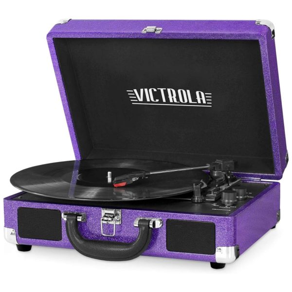 ectqd6nfdjx60b_0 jpg - Vitrola Toca Discos 3 Velocidades, com Bluetooth, 45 RPM, Roxo, 110v, VICTROLA VSC 550BT GPR, Violeta