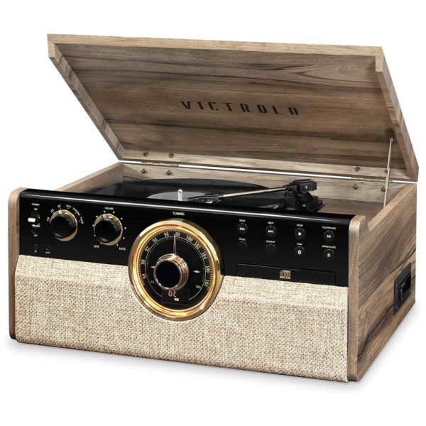 ectqd9y57cn70b_0 jpg - Vitrola Toca Discos Retrô Vitrola, 3 Velocidades com Funções Bluetooth, Rádio, FM, 110v, VICTROLA VTA 270B FNT, Marrom